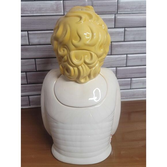 Vintage 1996 Marilyn Monroe Bust Ceramic Cookie Jar Clay Art - Picture 2 of 9